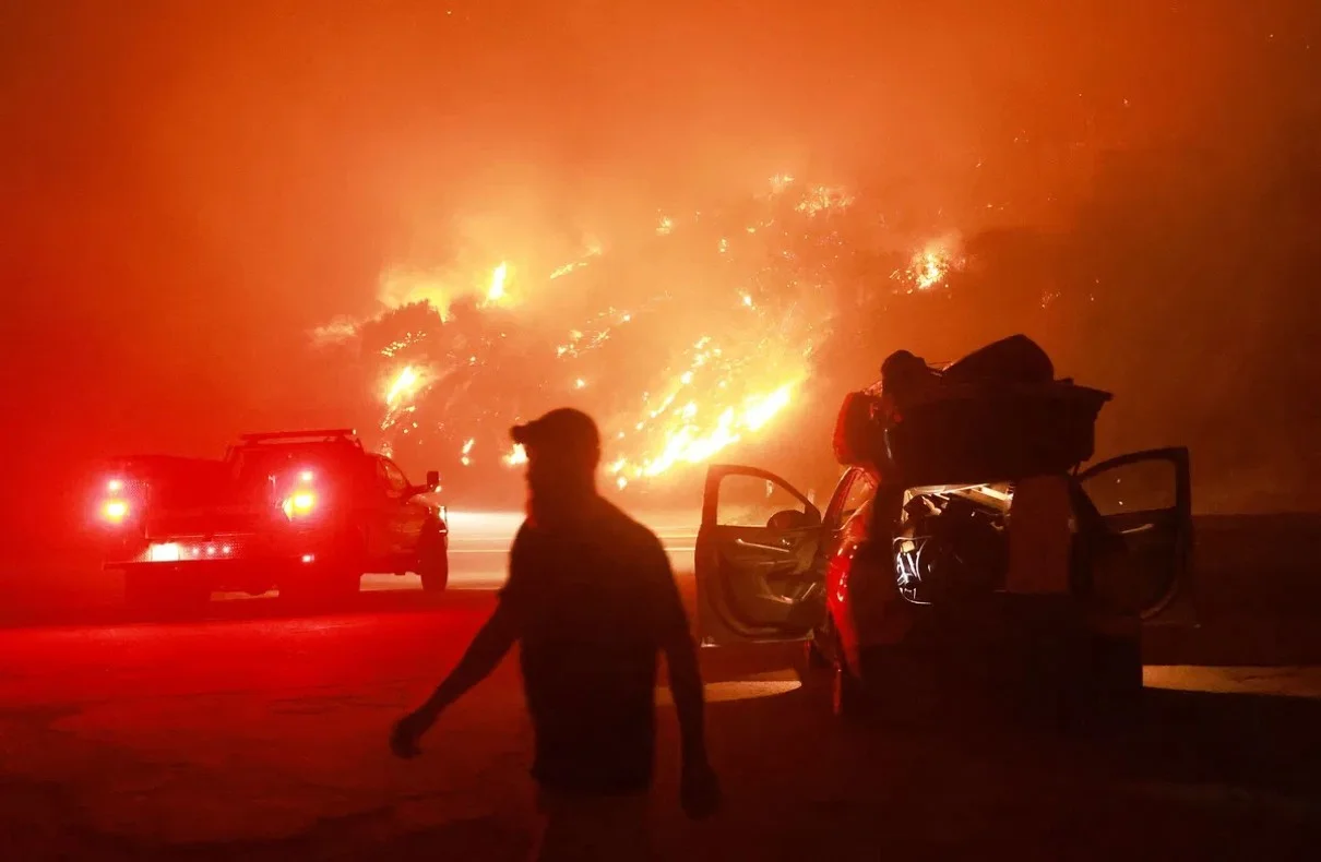 Line Fire Burns Thousands Of Acres In California