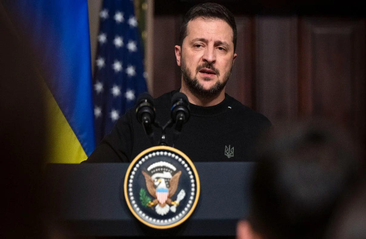 Volodymyr Zelensky Enters Us Campaign By Supporting Harris And Attacking Trump And Jd Vance