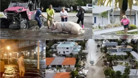 Floods Continue To Persist In Florida After Milton