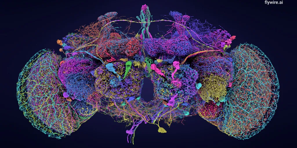 The first complete map of a fly's brain, key to understanding the human mind
