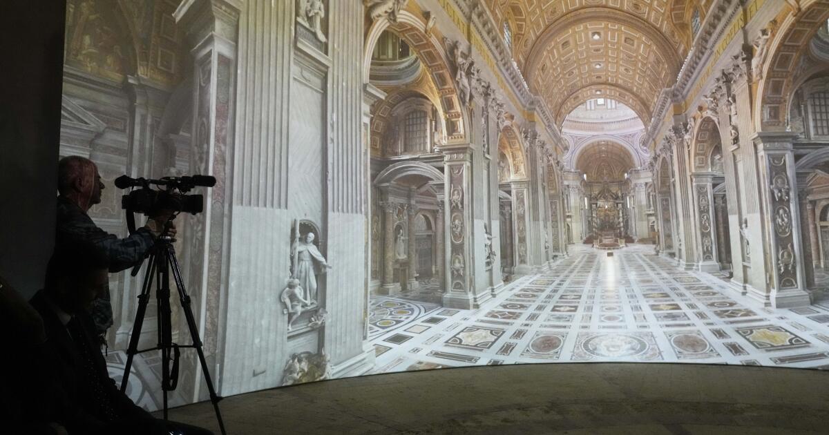 The Vatican and Microsoft create a replica of St. Peter's Basilica with AI for virtual tours